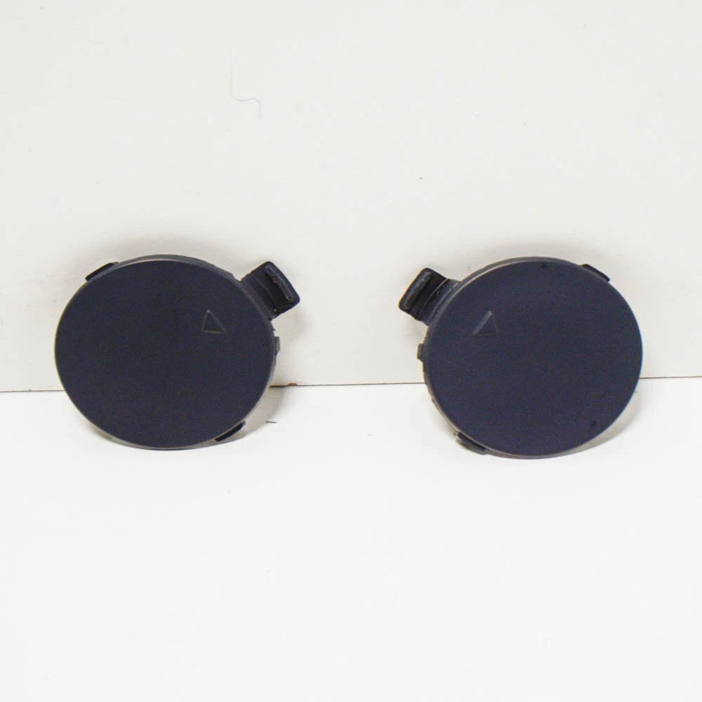 NEW BMW X5 E70 REAR BUMPER TOW EYE CAP KIT 51127206865 ORIGINAL