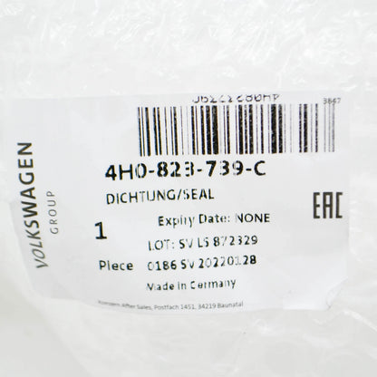 NEW AUDI A8 D4 ENGINE HOOD BONNET SEAL COVER 4H0823739C ORIGINAL