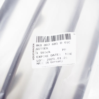 NEW AUDI A4 B8 FRONT LEFT FOG LIGHT GRILLE 8K0807681D01C ORIGINAL