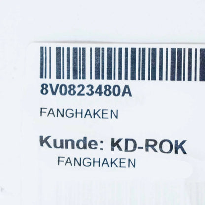 NEW AUDI A3 8V HOOD RELEASE LEVER HOOK 8V0823480A ORIGINAL