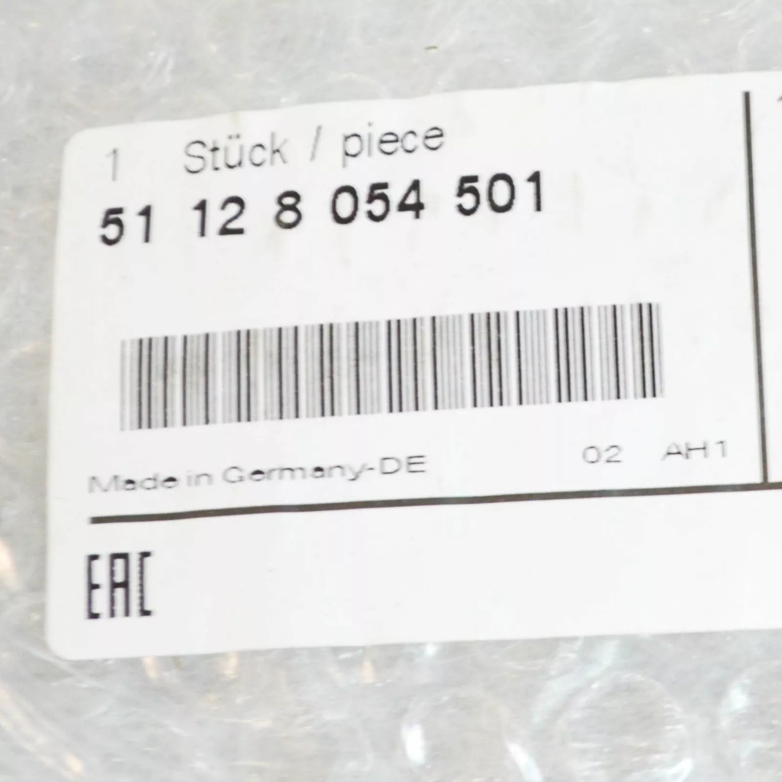 NEW BMW 3 F30 F31 REAR BUMPER DIFFUSER TRIM M INSERT 51128054501 ORIGINAL