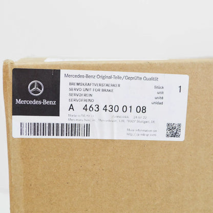 NEW MERCEDES BENZ G W463 POWER BRAKE VAACUM BOOSTER A4634300108 ORIGINAL