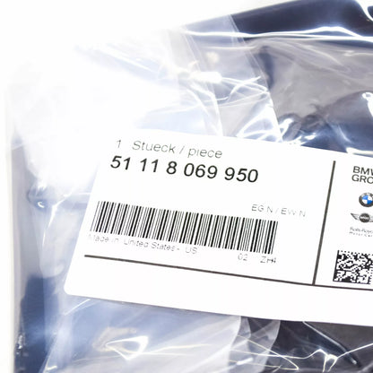 NEW BMW X6 G06 FRONT BUMPER LICENSE PLATE HOLDER ECE M-PAKET 51118069950