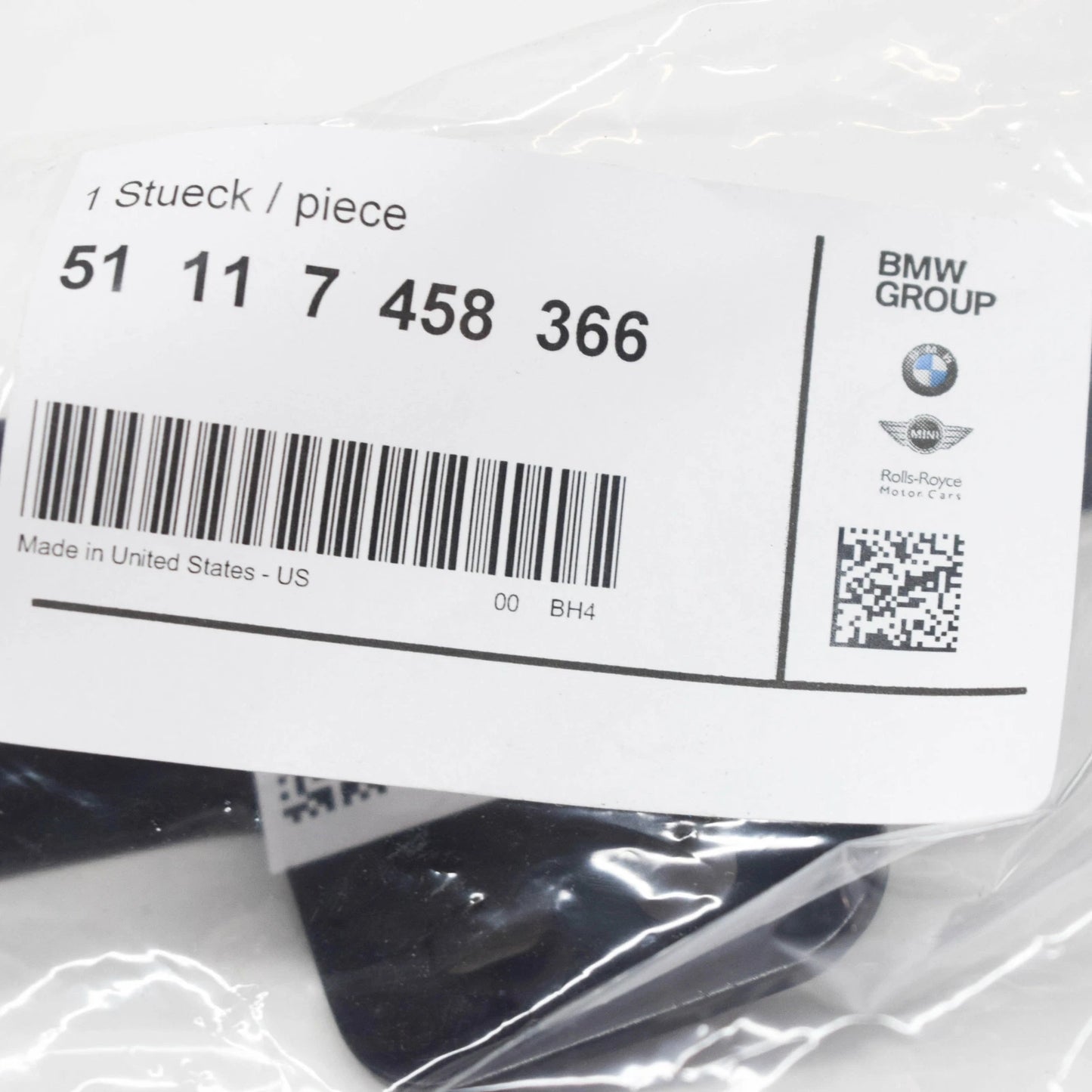 NEW BMW X7 G07 FRONT RIGHT INSERT BUMPER BRACKET 51117458366 ORIGINAL