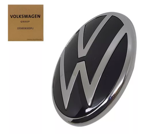 new vw taigo cs rear tailgate badge 22g853630dpj original