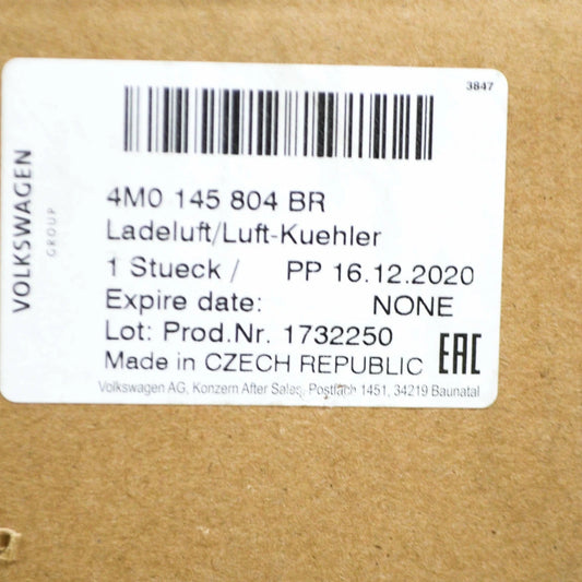 NEW AUDI Q7 4M RIGHT SIDE INTERCOOLER RADIATOR 4M0145804BR ORIGINAL