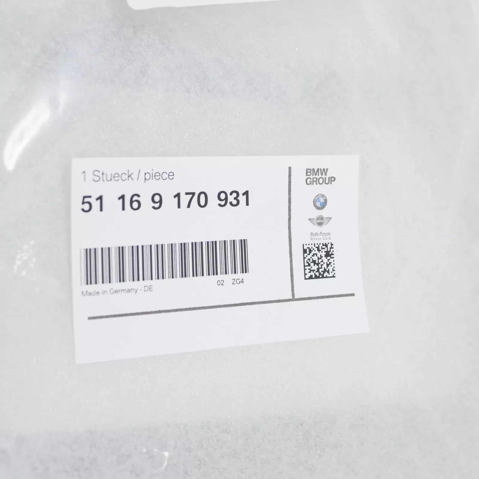 NEW BMW 3 E90 CENTER CONSOLE COVER 9170931 51169170931 ORIGINAL