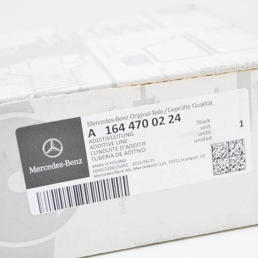 NEW MERCEDES BENZ GL X164 FUEL ADDITIVE RESERVOIR LINE A1644700224 ORIGINAL