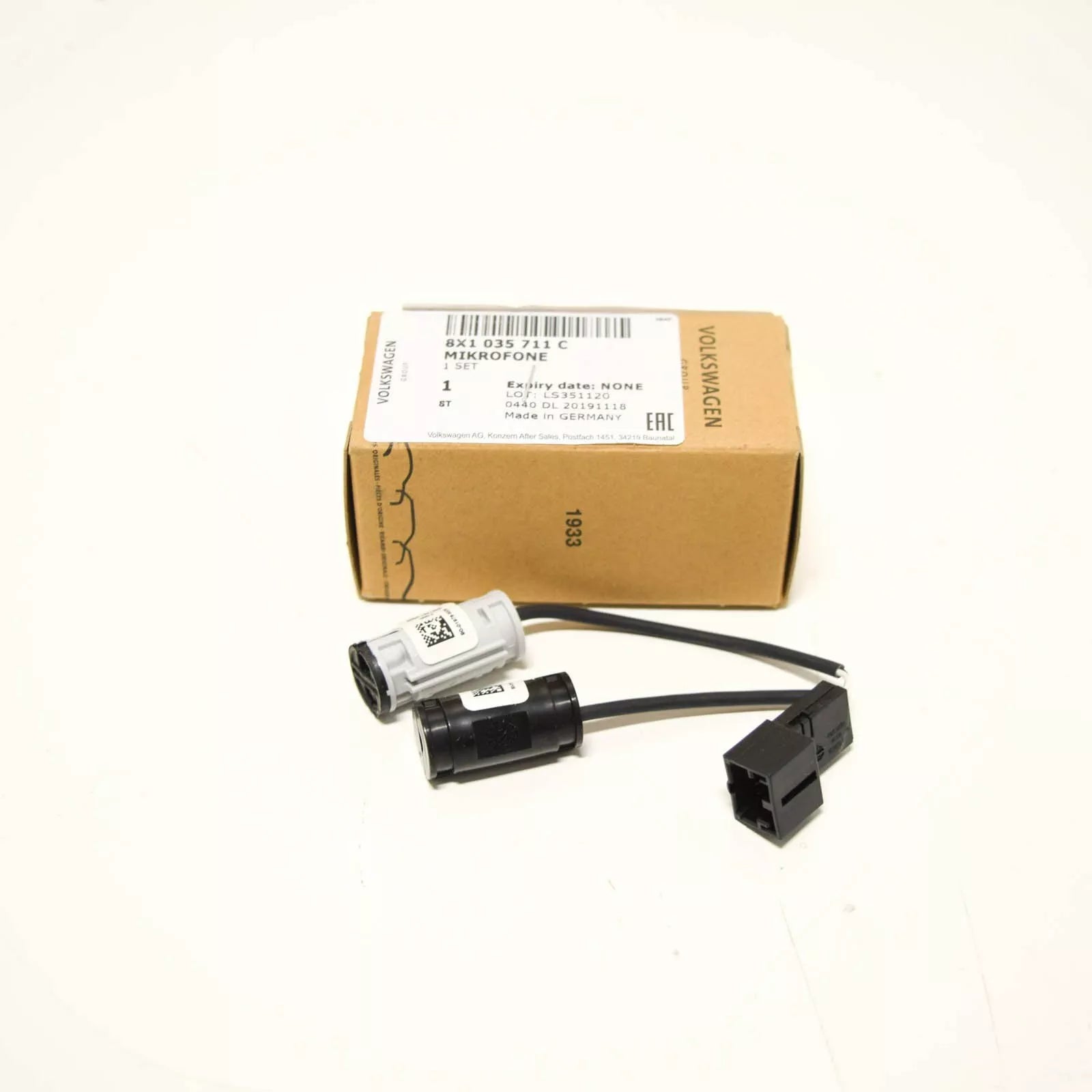 NEW AUDI A1 8X NAVIGATION MICROPHONE 8X1035711C 2015