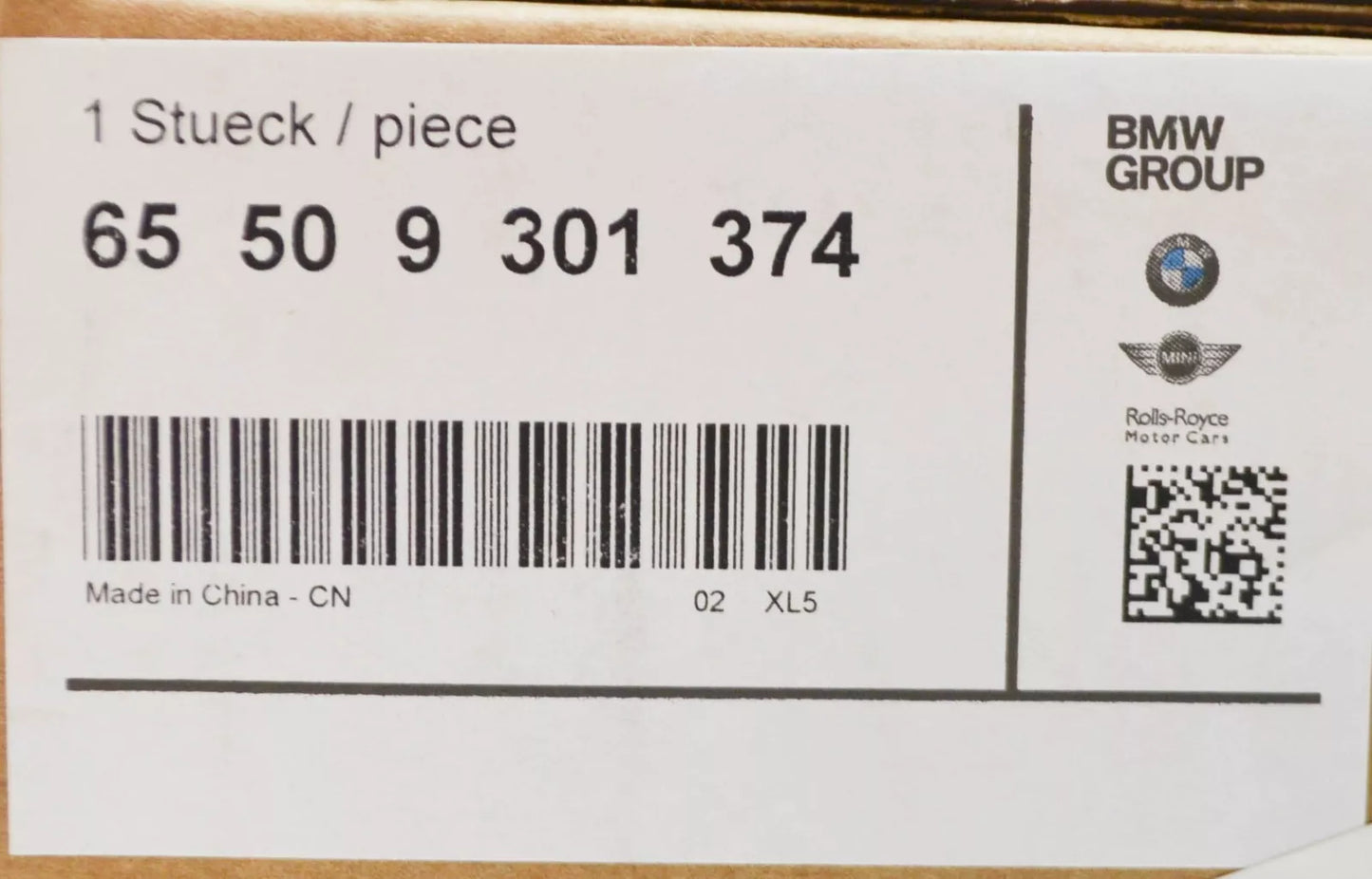 NEW BMW 5 F10 CENTRAL INFORMATION DISPLAY FRAME 65509301374 ORIGINAL