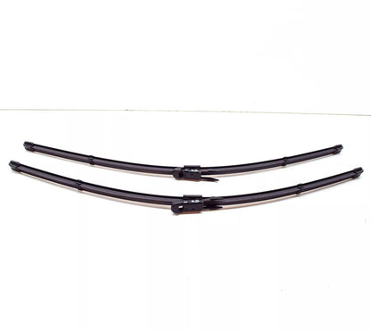 NEW AUDI Q7 4L FRONT AERODYNAMIC WIPER BLADES SET LHD 4L1998002