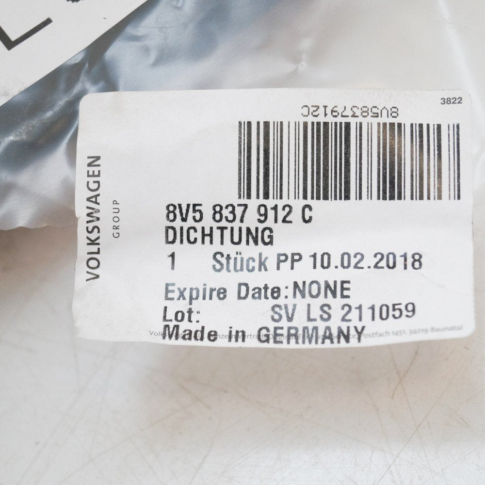 new audi a3 8v front right door seal rubber 8v5837912c original