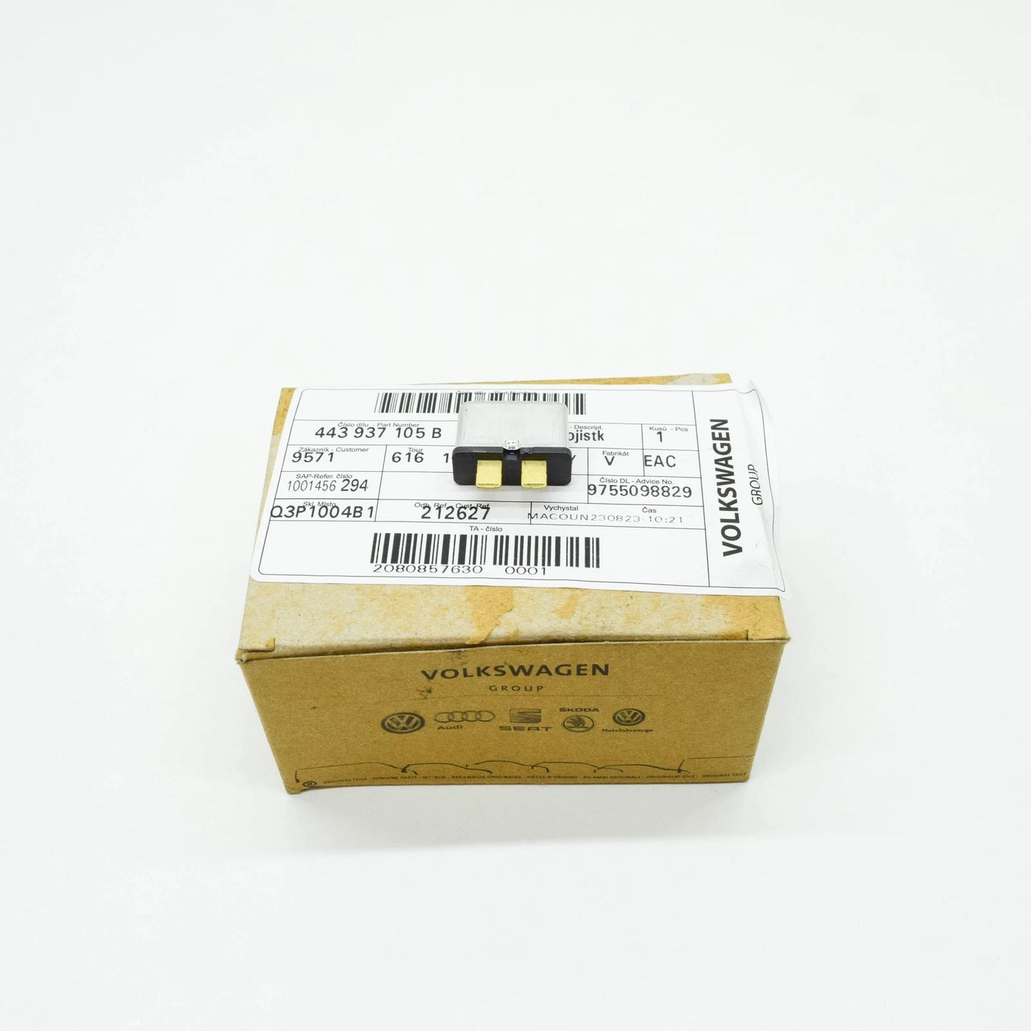 NEW VOLKSWAGEN PASSAT B8 3G THERMAL FUSE 443937105B ORIGINAL