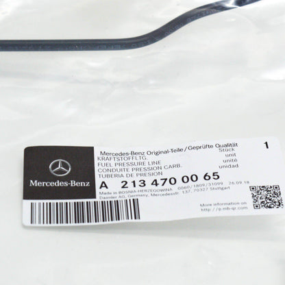 NEW MB E T-MODEL S213 FUEL PRESSURE LINE A2134700065 ORIGINAL