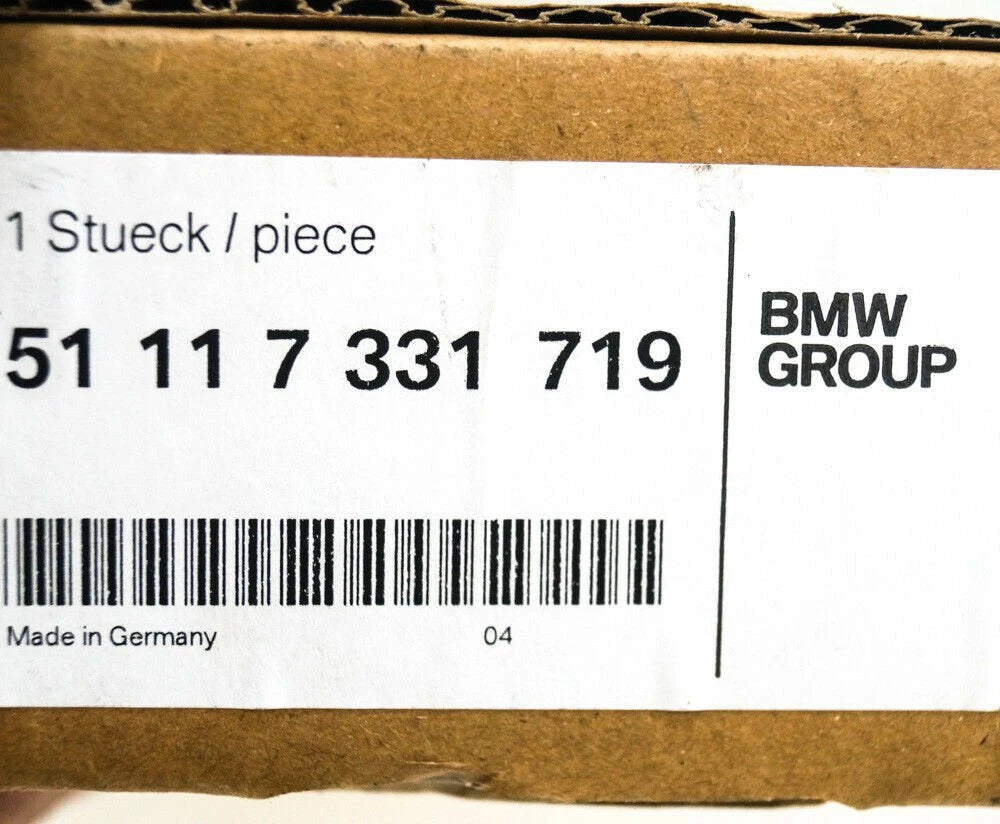 NEW BMW 5 GT F07 FRONT BUMPER LEFT PROTECTIVE STRIP MODERN 51117331719 ORIGINAL