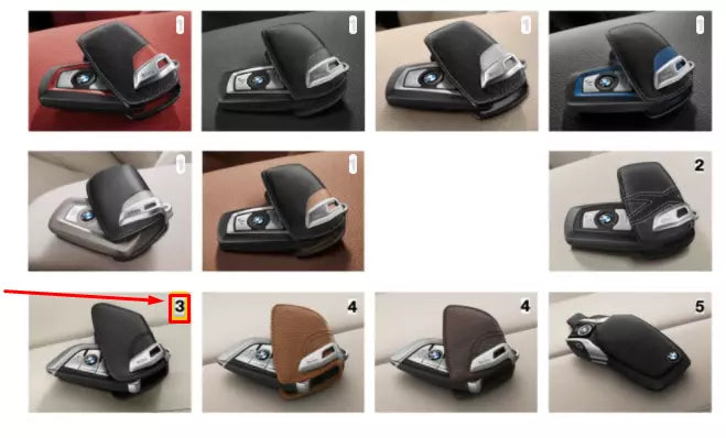 NEW BMW 7 G11 KEY FOB CASE 2344033 82292344033