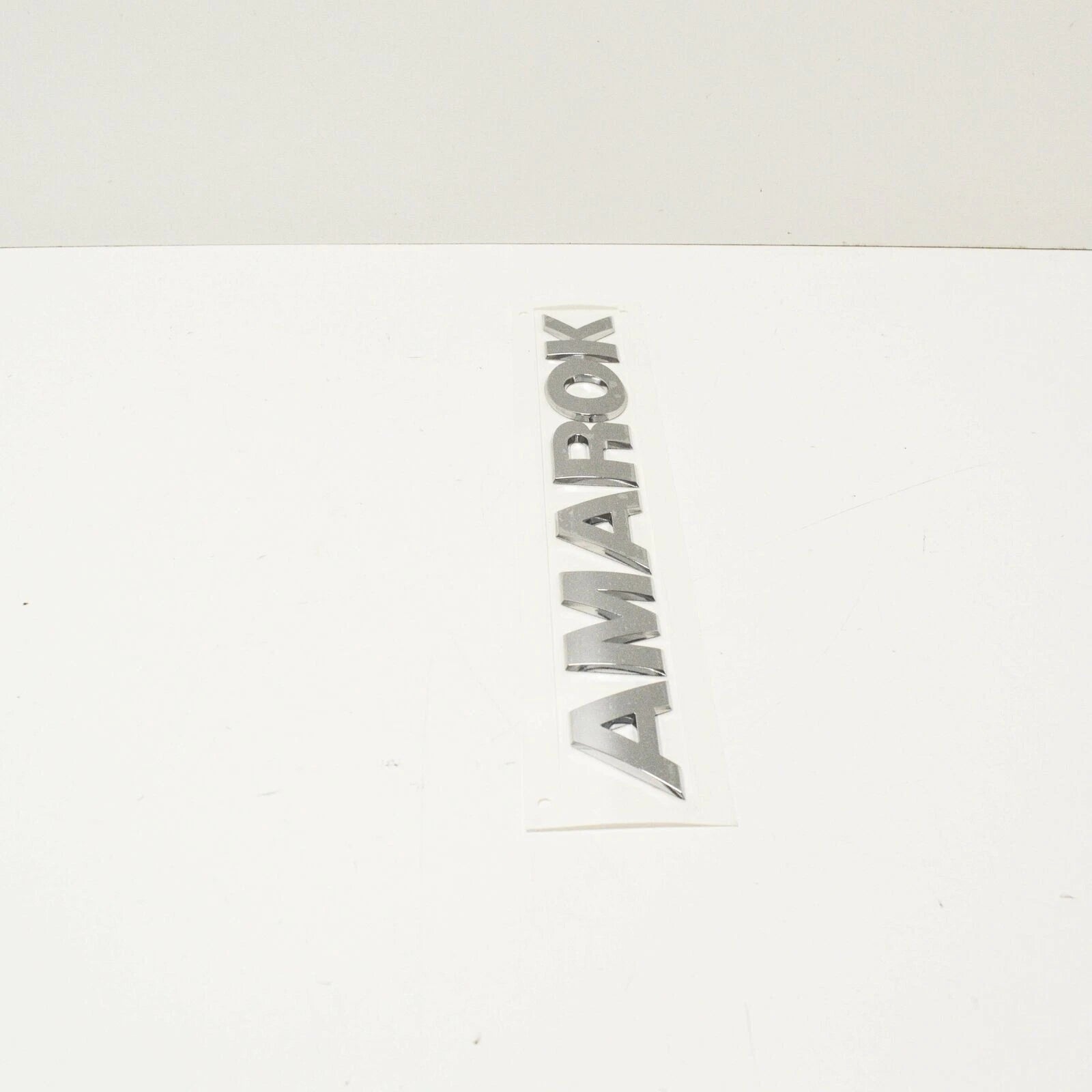 NEW VW AMAROK REAR TRUNK AMAROK LETTERING EMBLEM BADGE CHROME 2H5853687739