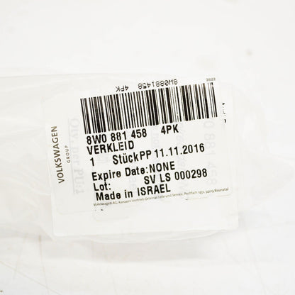 NEW AUDI A4 8W B9 AVANT SEAT FRAME TRIM 8W08814584PK ORIGINAL