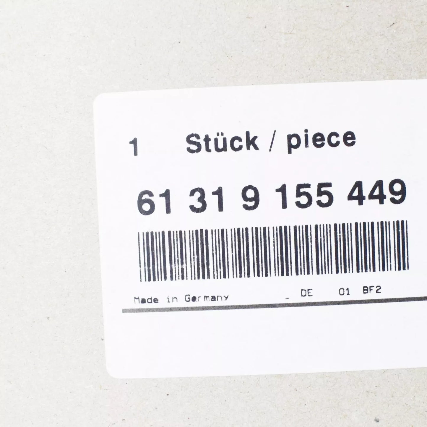 NEW BMW 5 E60 AUTOMATIC GEAR SELECTOR REPAIR KIT LHD 61319155449 ORIGINAL