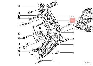 new bmw e34 e36 e38 e39 compact sedan wagon guide rail 2243180 11312243180