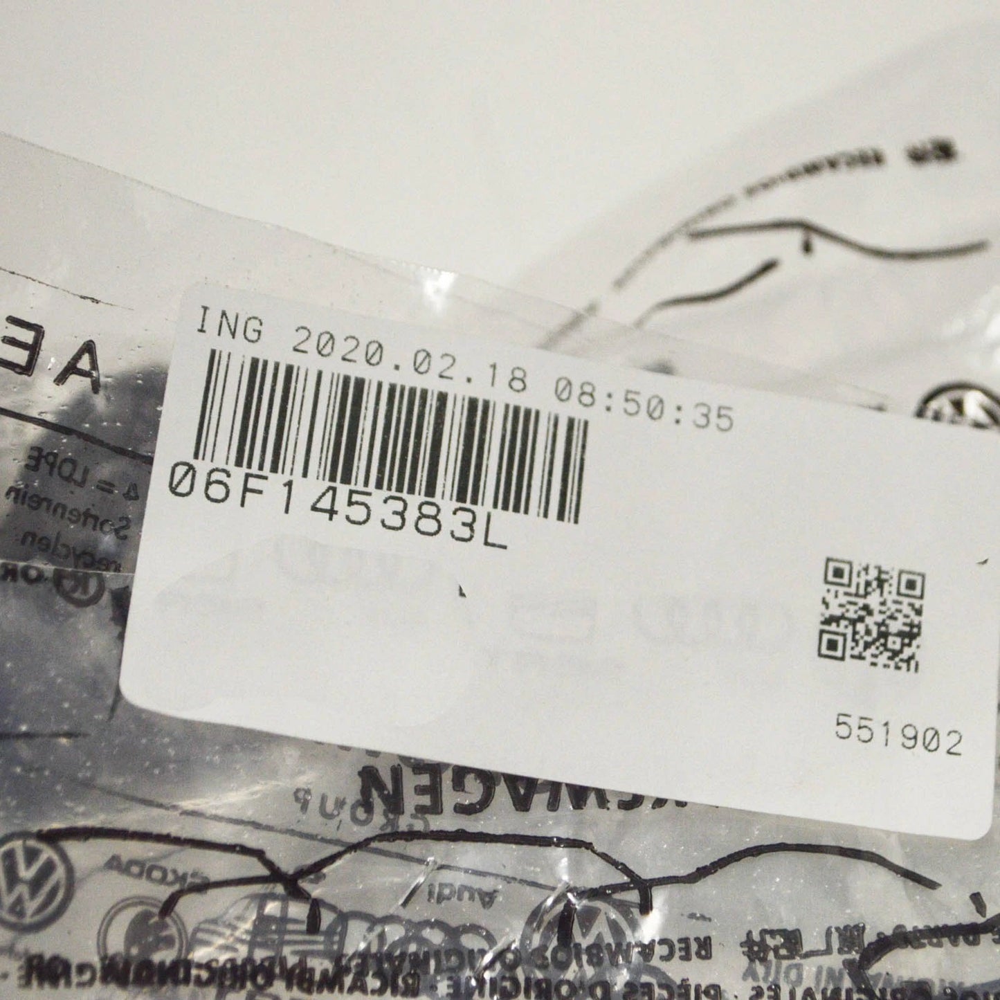 NEW AUDI A3 8P SPORTBACK ENGINE BRACKET 06F145383L ORIGINAL