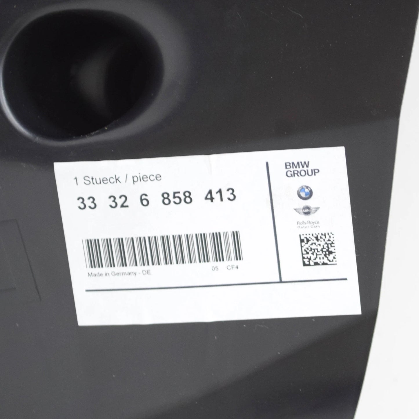 NEW BMW X1 F48 REAR SUSPENSION LEFT LOWER COVERING 33326858413 ORIGINAL