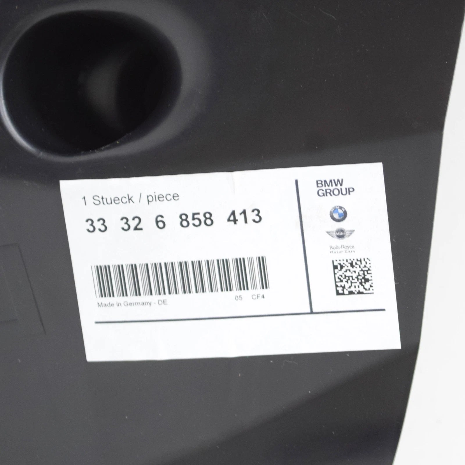 NEW BMW X1 F48 REAR SUSPENSION LEFT LOWER COVERING 33326858413 ORIGINAL