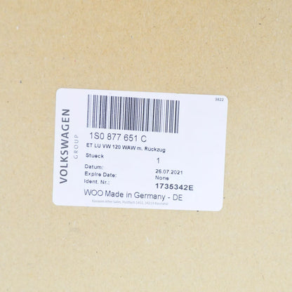 NEW VW GOLF VII 5G MK7 UPPER FRONT SUNROOF WIND DEFLECTOR 1S0877651C ORIGINAL