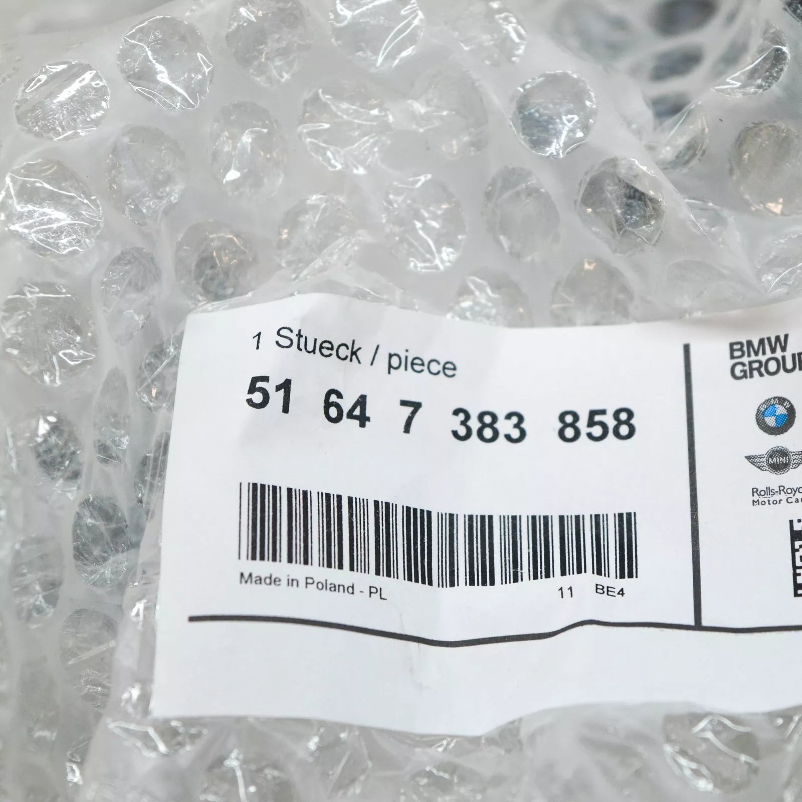 NEW BMW 5 G30 M5 F90 FRONT RIGHT HEADLIGHT BRACKET MOUNT 51647383858 ORIGINAL