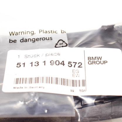 NEW BMW 3 E30 FRONT BONNET HOOD WINDSHIELD RIGHT GRILLE 51131904572 ORIGINAL