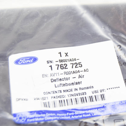 new ford b-max b232 front body air deflector av11-r001a04-ac 1762725 original
