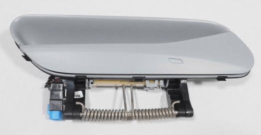 new vw id.4 e21 front right door exterior handle lhd 11a837206cbgru original