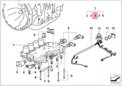 NEW BMW E39 E46 E53 Z3 AT TRANSMISSION SOLENOID VALVE TCC 7532013 24327532013