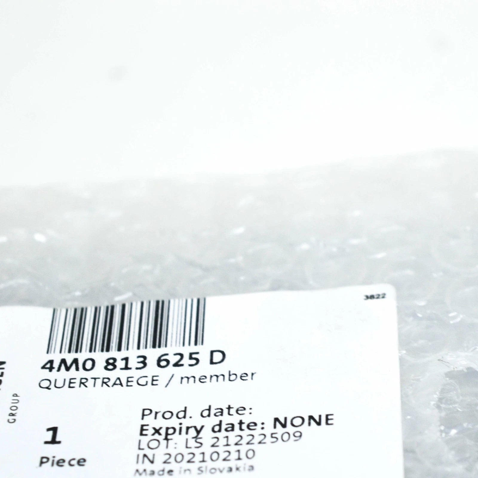 NEW AUDI Q7 4M REAR CROSSMEMBER 4M0813625D ORIGINAL