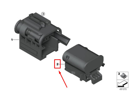 NEW BMW I01 HIGH-VOLTAGE SAFETYCONNECTOR PIN HOUSING 9284295 61139284295