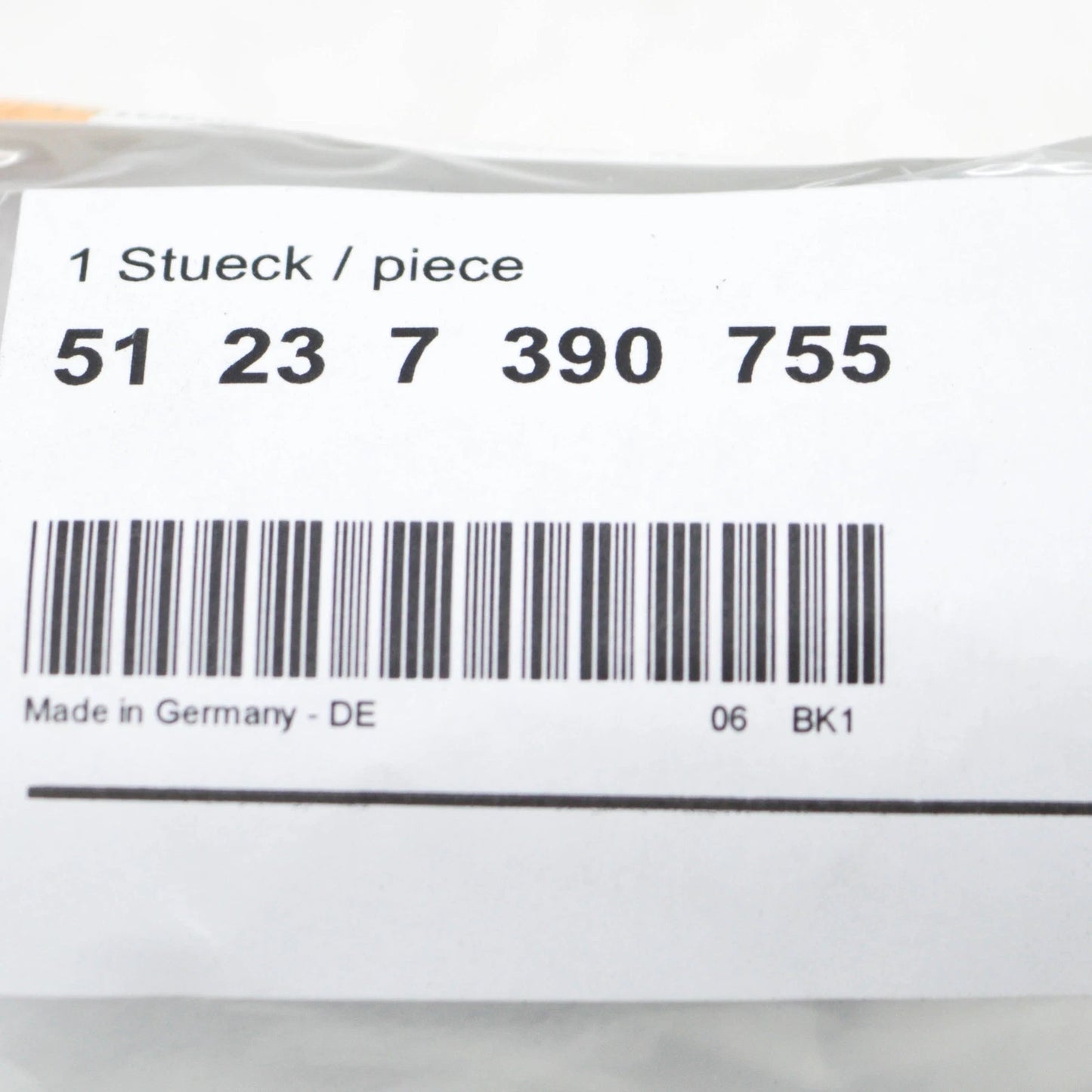 NEW BMW 5 G30 ENGINE HOOD MECHANISM LEVER 51237390755 7390755 ORIGINAL