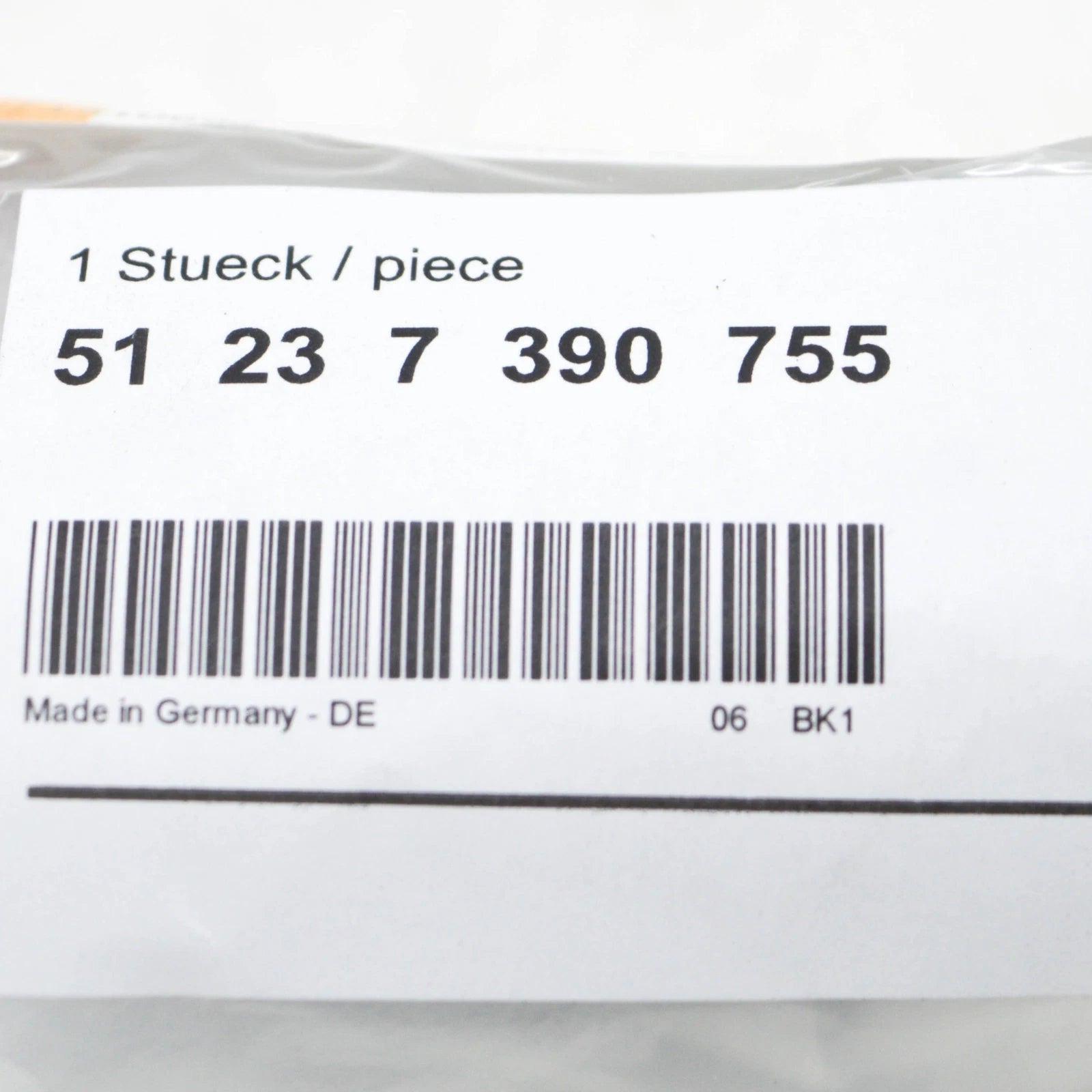 NEW BMW 5 G30 ENGINE HOOD MECHANISM LEVER 51237390755 7390755 ORIGINAL