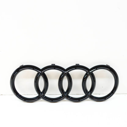 NEW AUDI Q7 4M FRONT BUMPER RADIATOR GRILLE BADGE LOGO 4M0853605T94 ORIGINAL