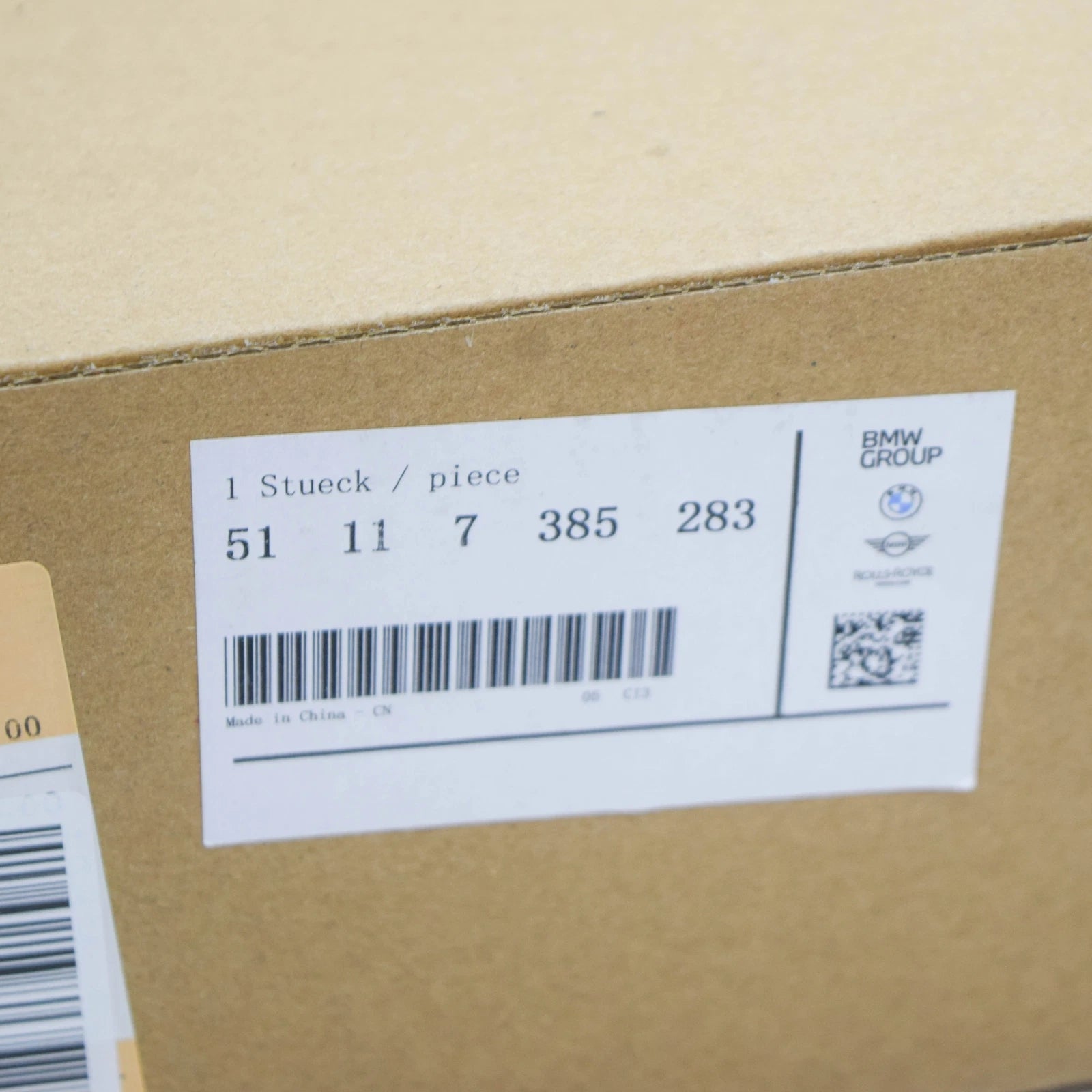 NEW BMW 5 G30 FRONT BUMPER TRIM LEFT 51117385283 ORIGINAL