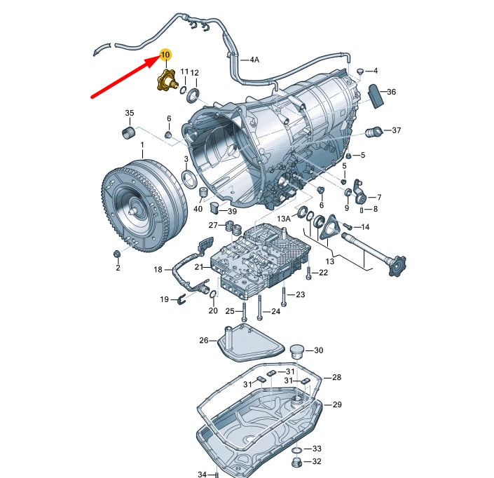 NEW VOLKSWAGEN PHAETON GP2 GEARBOX RIGHT FLANGED SHAFT 09E409356A ORIGINAL