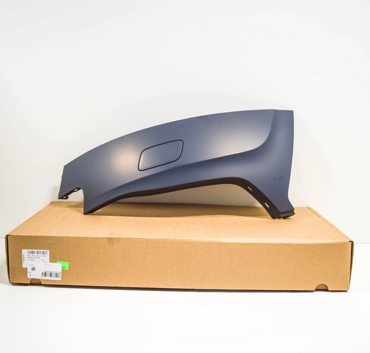 NEW AUDI A4 B8 FRONT LEFT BUMPER COVER CORNER 8K0807065GGRU ORIGINAL