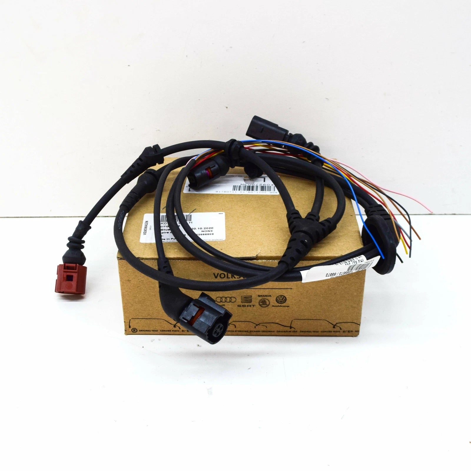 NEW VW TOURAN MK1 1T FRONT LEFT SPEED WEAR PAD SENSOR HARNESS 1K0927903H