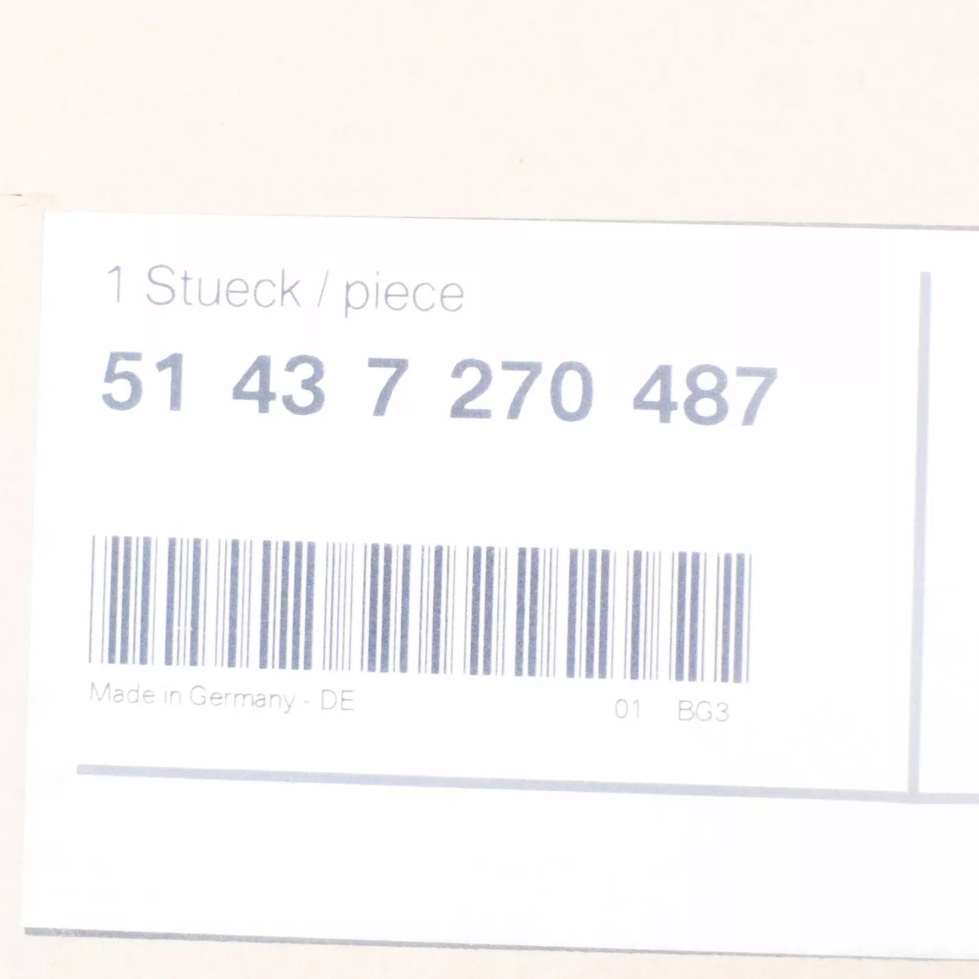 NEW BMW Z4 E89 REAR LEFT WIND DEFLECTOR ROLL BAR HOOP TRIM COVER 51437270487