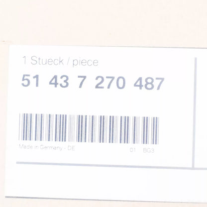 NEW BMW Z4 E89 REAR LEFT WIND DEFLECTOR ROLL BAR HOOP TRIM COVER 51437270487