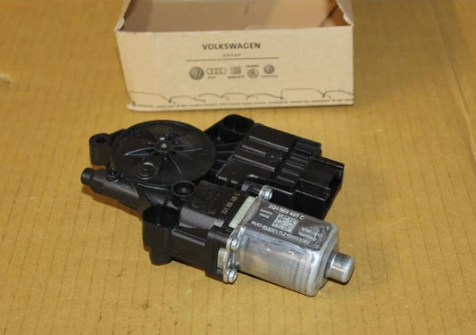 NEW SKODA SCALA FRONT LEFT DOOR WINDOW REGULATOR MOTOR LHD 2Q1959405C ORIGINAL