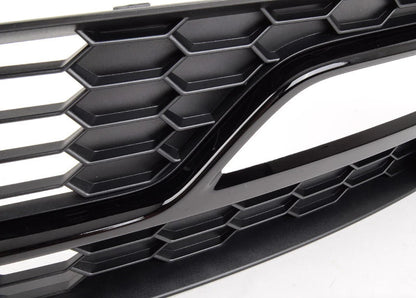 NEW AUDI A4 S4 13-16 S-LINE BUMPER LIGHT GRILL LEFT SATIN BLACK 8K0807681Q