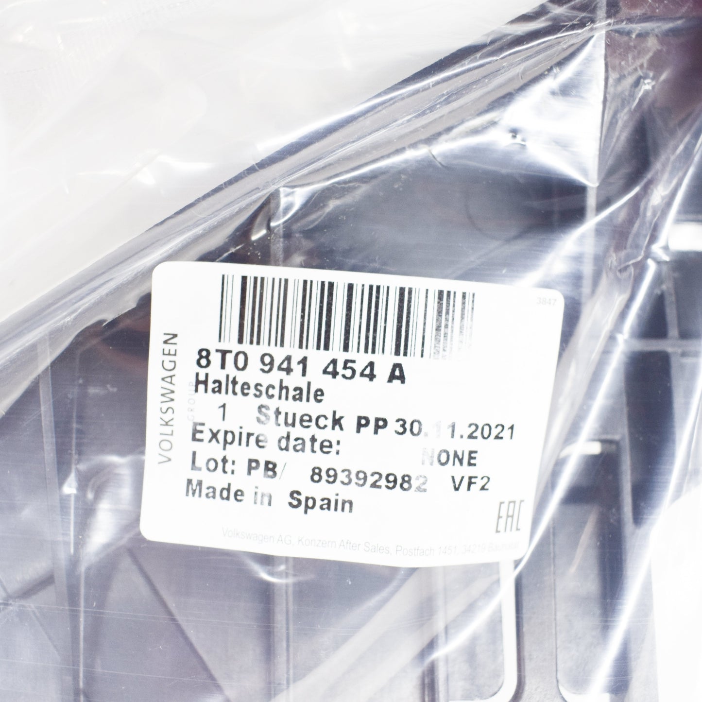 new audi a5 8t right headlight bracket 8t0941454a 2010 original