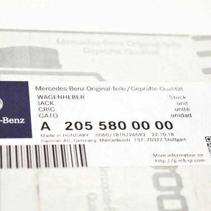 NEW MERCEDES-BENZ C W205 LIFT JACK A2055800000 ORIGINAL