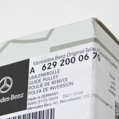 NEW MERCEDES-BENZ M W164 ENGINE TENSIONER BYPASS ROLLER A6292000670 ORIGINAL