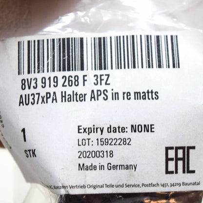 NEW AUDI A3 SPORTBACK 8V FRONT RIGHT INNER PDC SENSOR BRACKET 8V3919268F3FZ